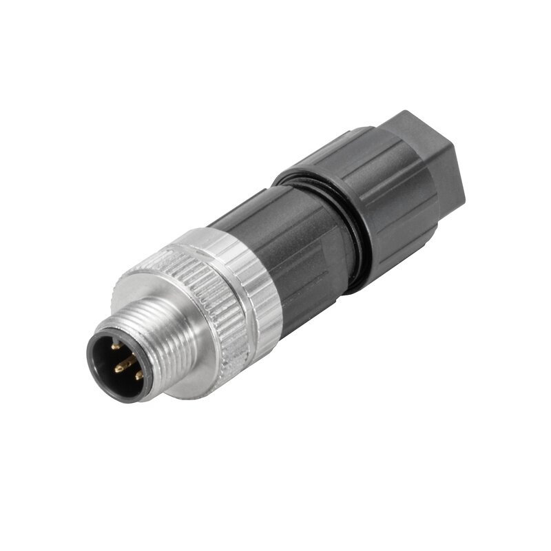 Plugg, SAISP-5A-4/8-M12 - Bilde 1