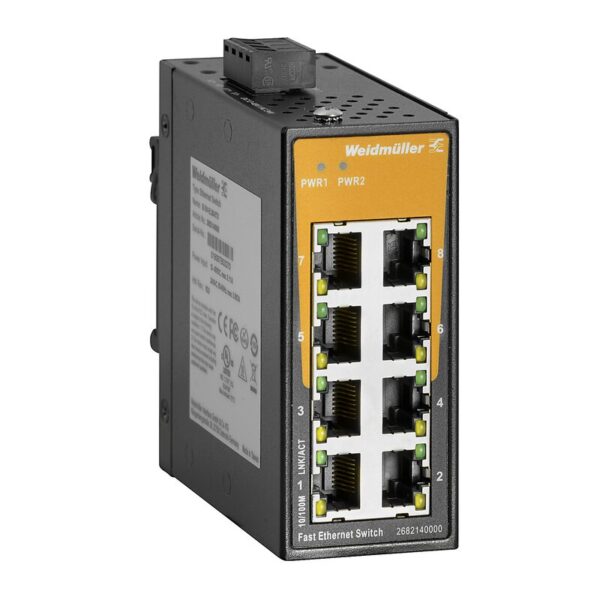 Nettverk OT, Switch, IE-SW-EL08-8TX