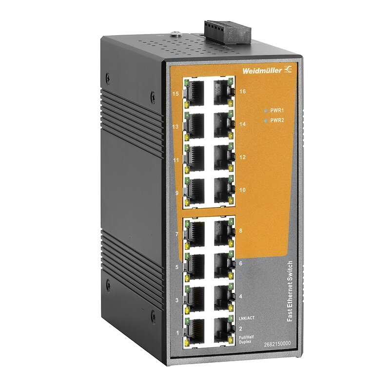 Nettverk OT, Switch, IE-SW-EL16-16TX - Bilde 1