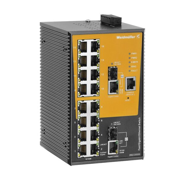 Nettverk OT, Switch, IE-SW-AL18M-16TX-2GC