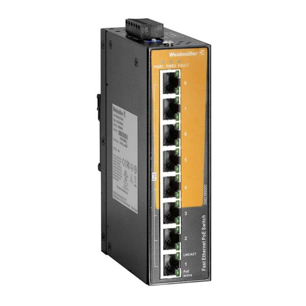 Nettverk OT, Switch, IE-SW-EL08-8POE