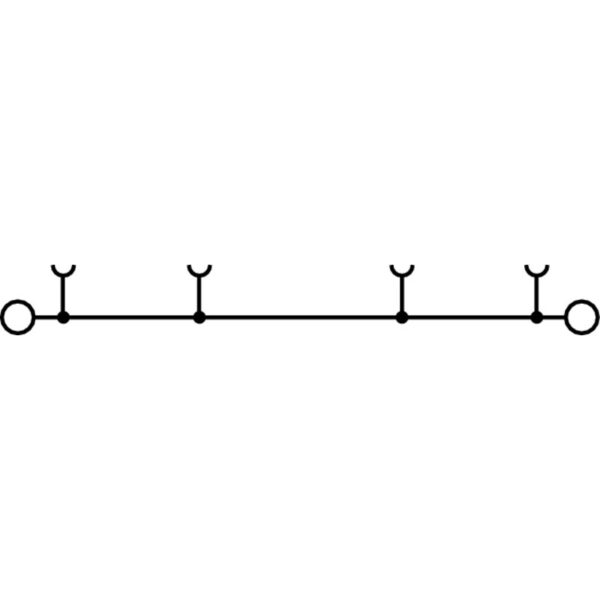 Rekkeklemme, A2C 95/120 GJENNOMGANGSKLEMME PUSH-IN