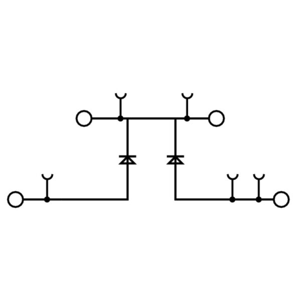Rekkeklemme, A2T 2.5 EM2 D/5 DIODEKLEMME PUSH-IN