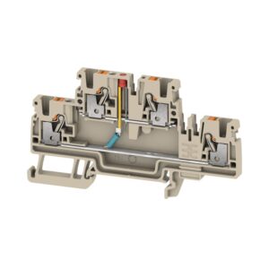 Rekkeklemme, A2T 2.5 EM1 24VUC LED RD/1 DIODEKLEMME PUSH-IN - Bilde 3