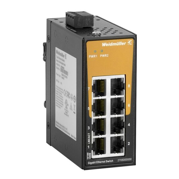 Nettverk OT, Switch, IE-SW-EL08-8GT-MINI