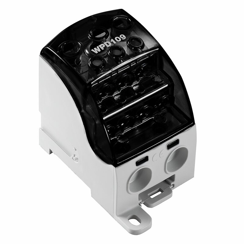 Koblingsstykker, WPD 109 1X185/2X35+3X25+4X16 BK - Bilde 1