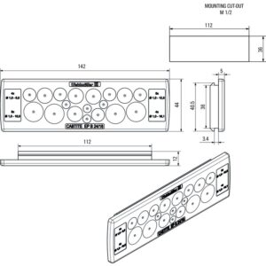 Nippel, CABTITE EP B 24/18 GY - Bilde 2