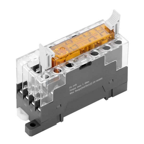 Releer og analoge skiller, Mekanisk, FSKIT 24VDC 4NO2NC FG LD AGSNO AU