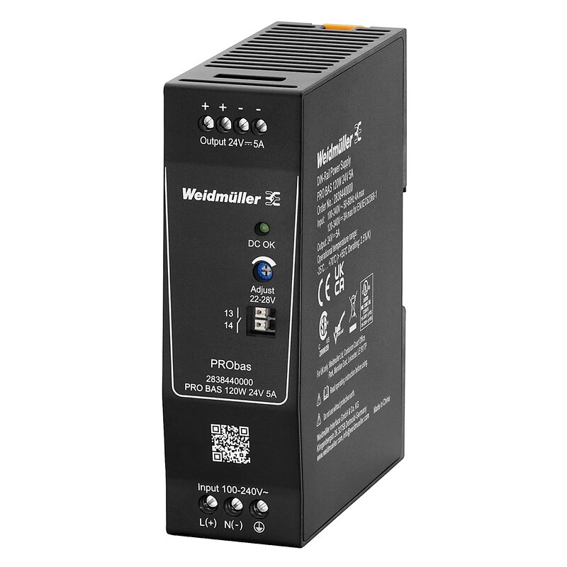Strømforsyning AC/DC, PRO BAS 120W 24V 5A - Bilde 1