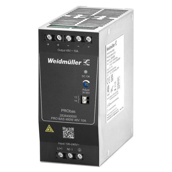 Strømforsyning AC/DC, PRO BAS 480W 48V 10A
