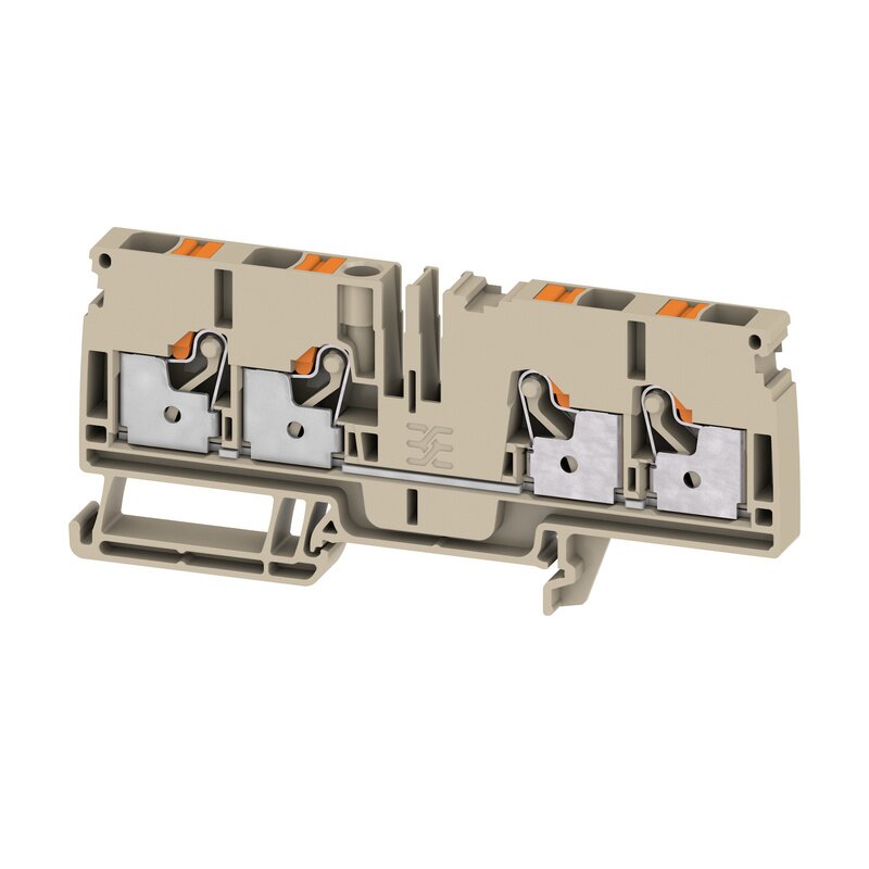 Push-in, KLEMMER A4C 6 GJENNOMGANGSKLEMME PUSH-IN - Bilde 1