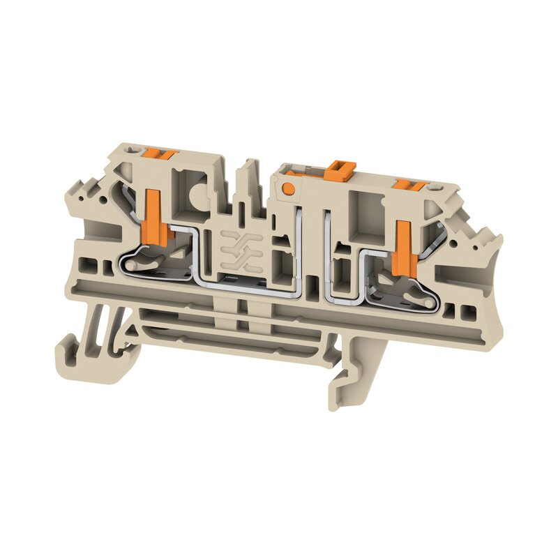 Rekkeklemme, ALDT 2.5 2C SKILLEKLEMME PUSH-IN - Bilde 1