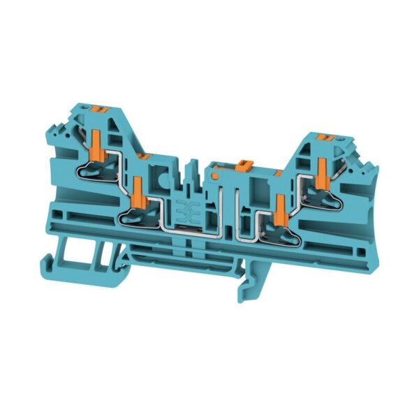 Rekkeklemme, ALDT 2.5 4C BL SKILLEKLEMME PUSH-IN