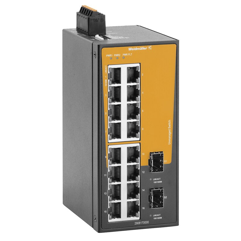 Nettverk OT, Switch, IE-SW-BLB-18-16TX-2GESFP - Bilde 1