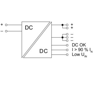 Strømforsyning, DC/DC, PRO DCDC 120W 12V/24V 5A - Bilde 2