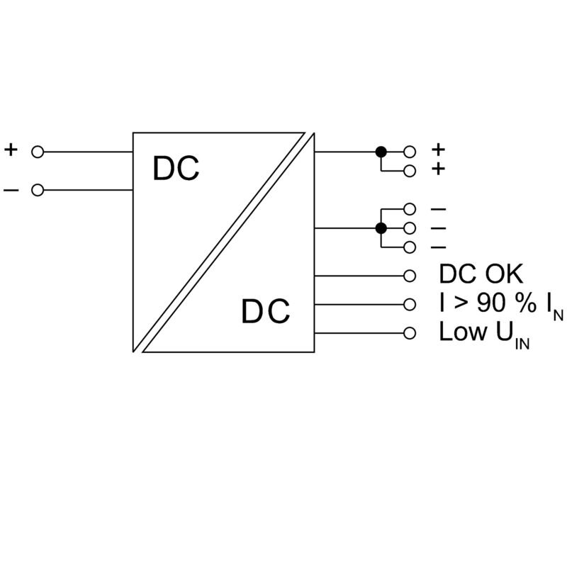 Strømforsyning, DC/DC, PRO DCDC 120W 12V/24V 5A - Bilde 2
