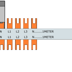 Samleskinner, S-SG-16T/3P+N FORDELING L1-L2-L3-N - Bilde 1