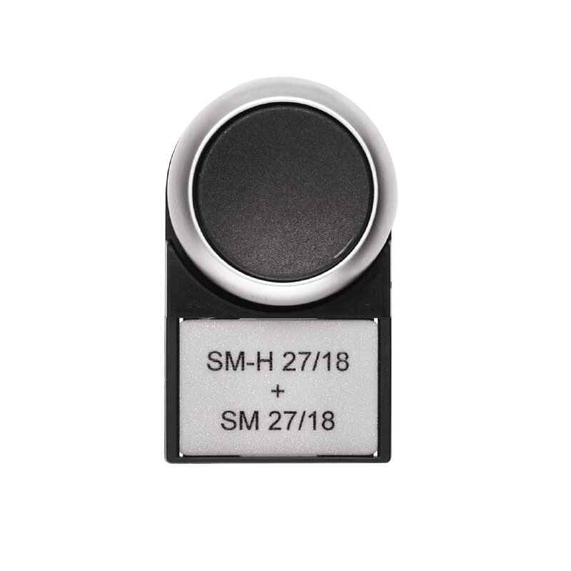 Skilt til  maskin, SM-H 27/18 SORT - Bilde 1