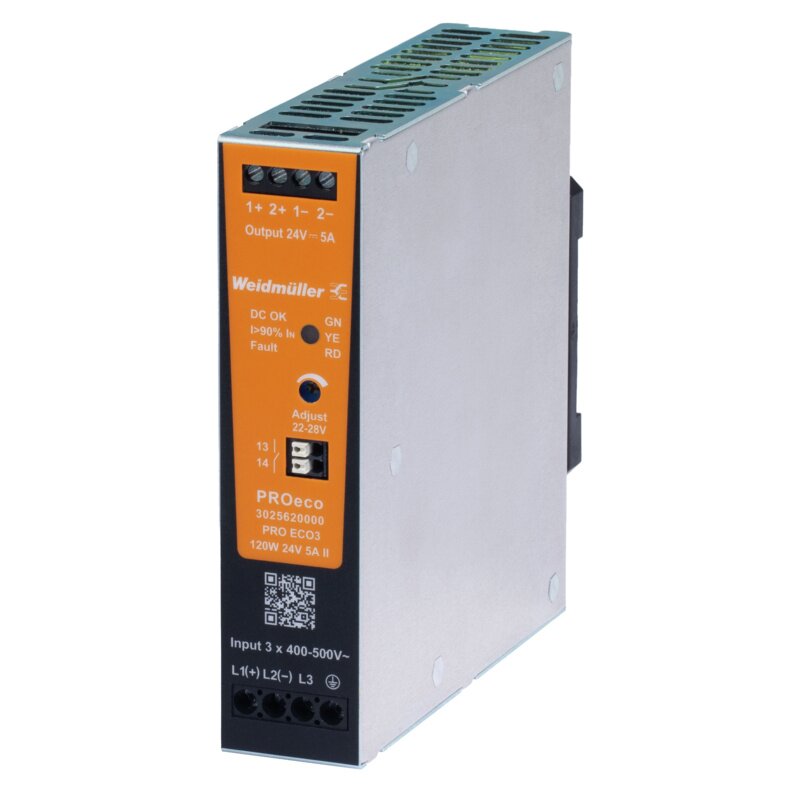 Strømforsyning AC/DC, PRO ECO3 120W 24V 5A II - Bilde 1