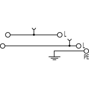 Rekkeklemme, WDL 2,5/S/L/L/PE 3 ETG. INST. SKRU - Bilde 3