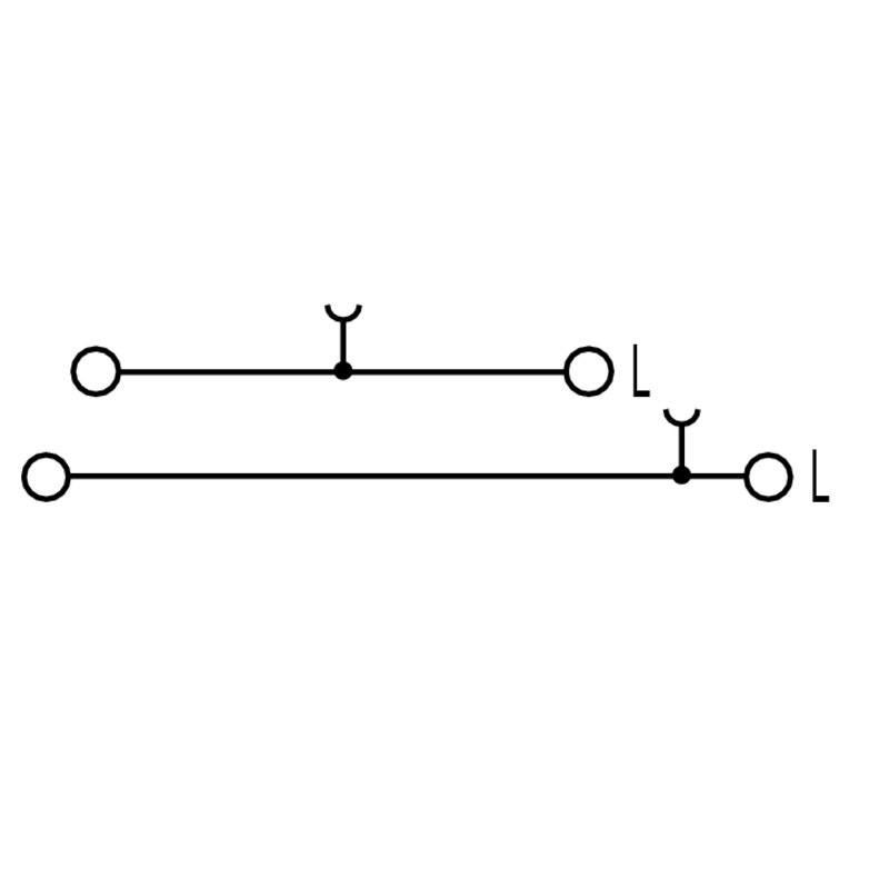 Rekkeklemme, WDL 2,5/S/L/L 3 ETG. INST. SKRU - Bilde 2