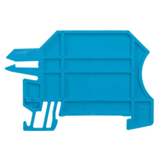 Tilbehør til rekkeklemmer, WHP 2.5-35 HOLDEPLATE 10X3 BLÅ