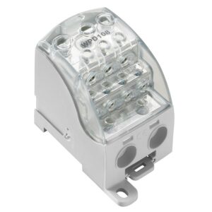 Distrubisjonsblokker, WPD 108 1X120/2X35+3X25+4X16 GY - Bilde 1