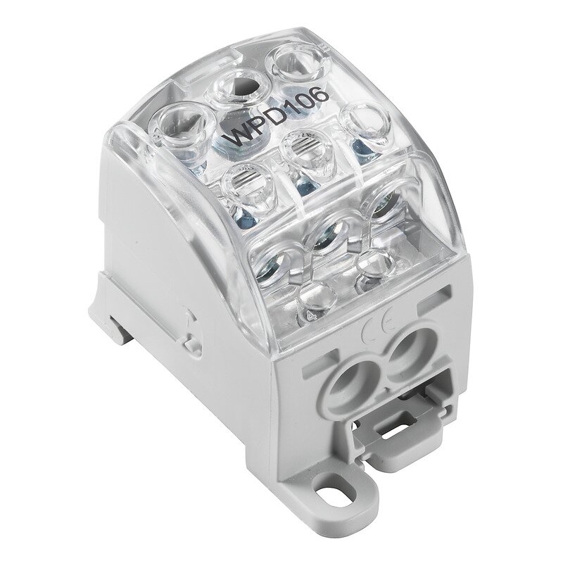 Distrubisjonsblokker, WPD 106 1X70/2X25+3X16 GY - Bilde 1