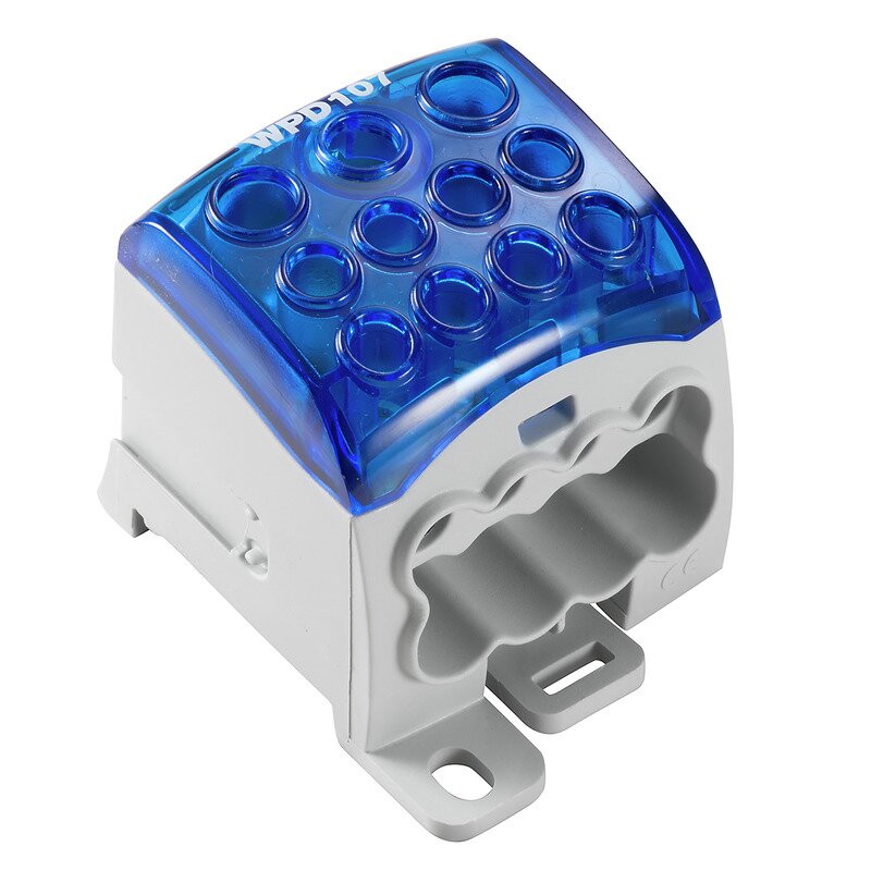 Distrubisjonsblokker, WPD 107 1X95/2X35+8X25 BL - Bilde 1