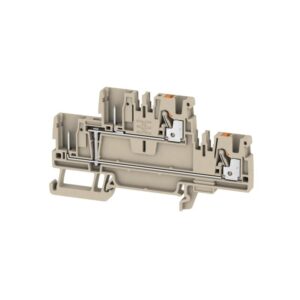Rekkeklemme, APGTB 2,5 2T VL 4C/2 PLUGGBAR PUSH-IN - Bilde 1