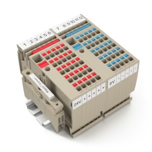 Rekkeklemme, AAP12 2,5 LI BL FORDELINGSKLEMME PUSH-IN - Bilde 2