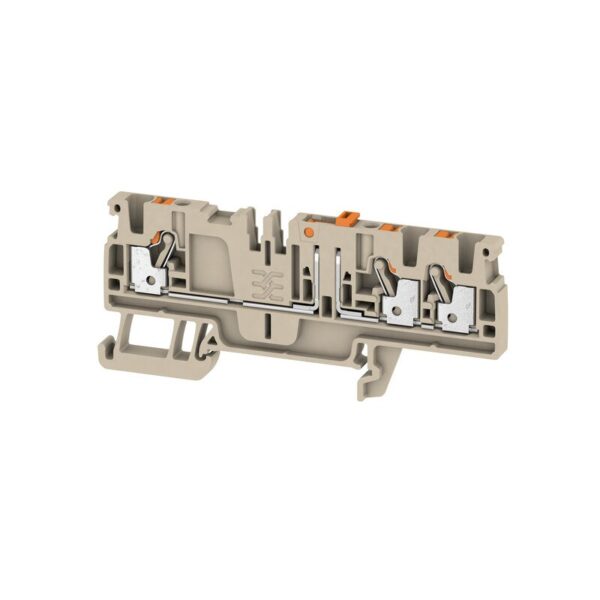 Rekkeklemme, ADT 2,5 3C SKILLE/MÅLEKLEMME PUSH-IN