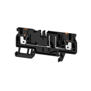 Rekkeklemme, AFS 2,5 CF 2C BK SIKRINGSKLEMME PUSH-IN FRONT - Bilde 1