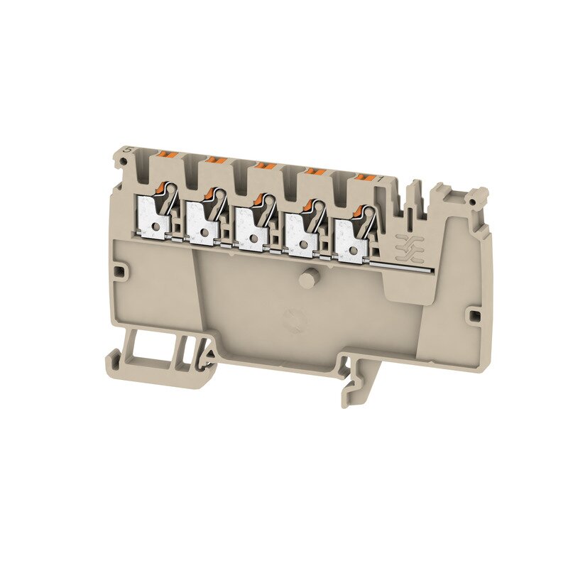 Push-in, KLEMMER AAP12 2,5 LI OR SPENNINGSDISTRIBUSJON PUSH-IN ORANSJE - Bilde 2