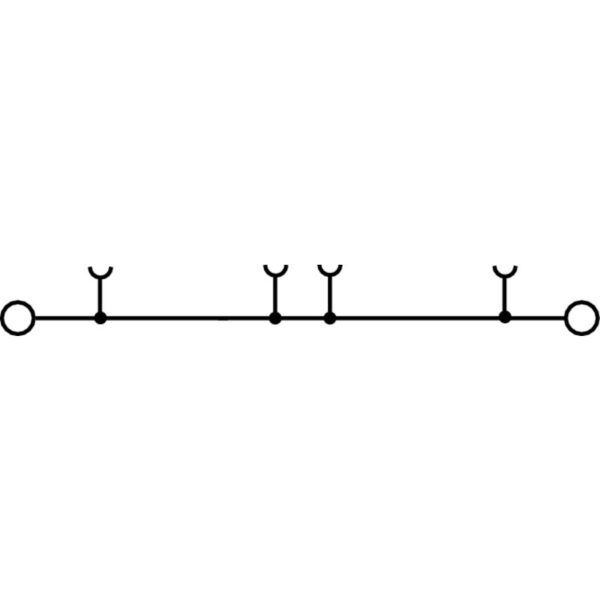 Rekkeklemme, A2C 35 GJENNOMGANGSKLEMME PUSH-IN