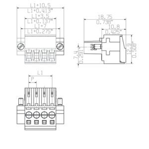 Pluggbare, KONTAKTER BL 3,5/10F SN SW - Bilde 3