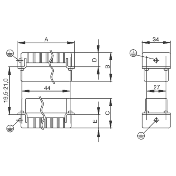 Kontakter, HDC HE 6 MS