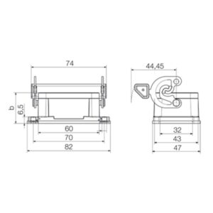 Kontakter, HDC 06B ALU - Bilde 2