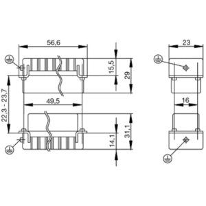Kontakter, HDC HA 10 MS - Bilde 2