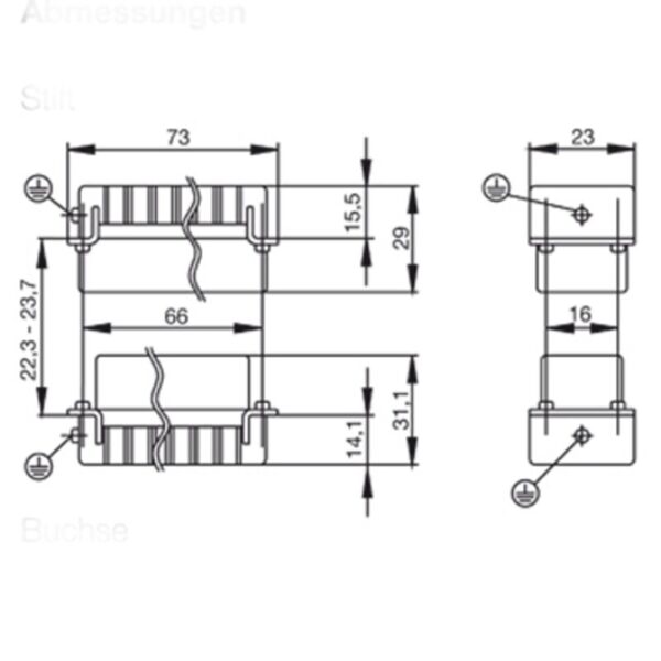 Kontakter, HDC HA 16 MS