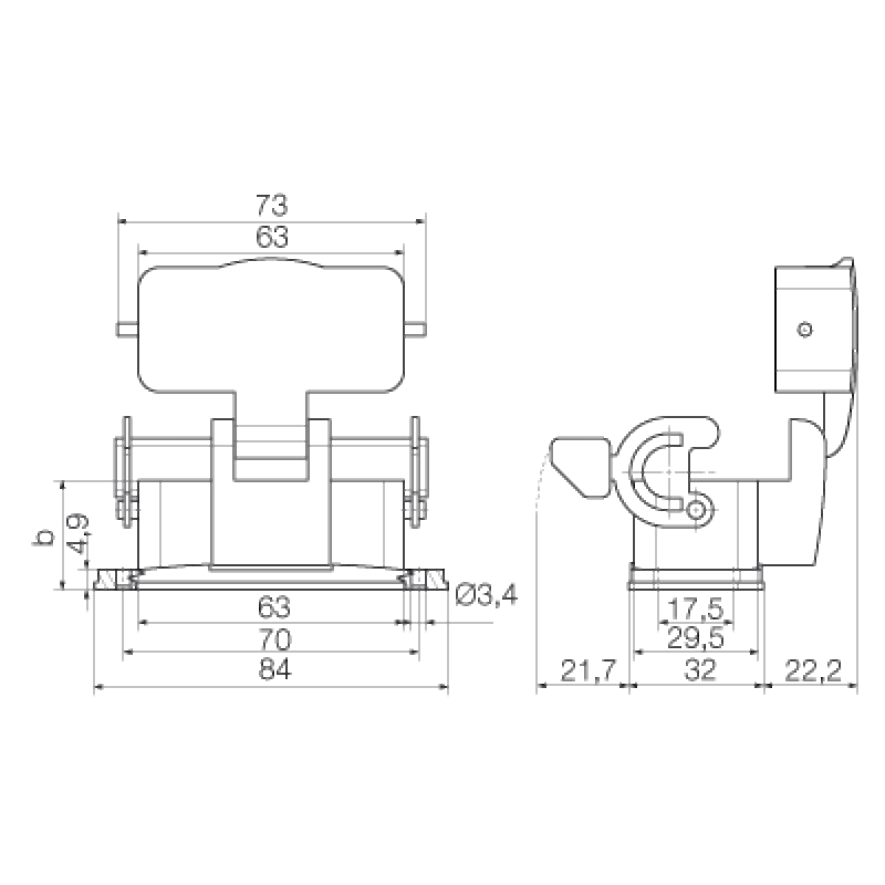 Kontakter, HDC 10A ALU - Bilde 2