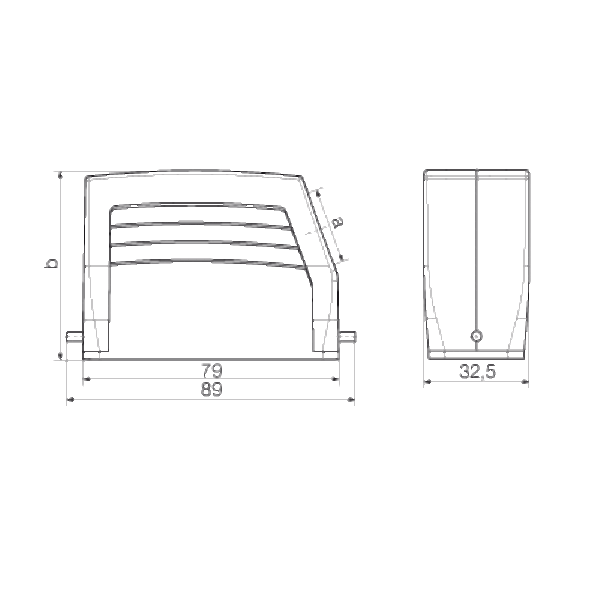 Kontakter, HDC 25A TSLU 1PG21G