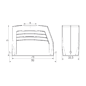 Kontakter, HDC 25A TOLU 1PG21G - Bilde 2