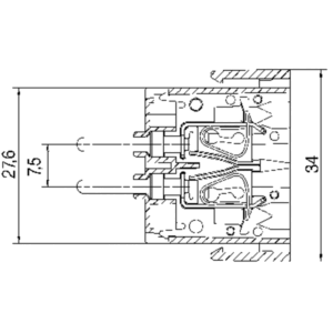 Kontakter, HDC-CM-4SZF AG - Bilde 2