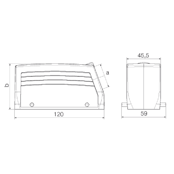 Kontakter, HDC 24B TSBU 1M25G