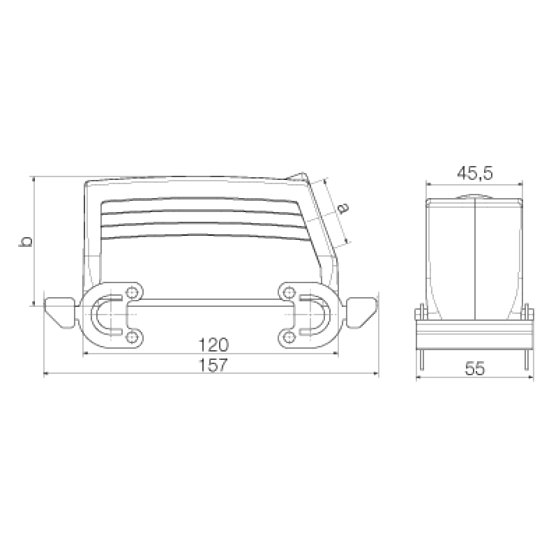 Kontakter, HDC 24B TSBO 1M25G - Bilde 2