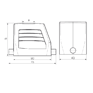 Kontakter, HDC 06B TOLU 1M25G - Bilde 2
