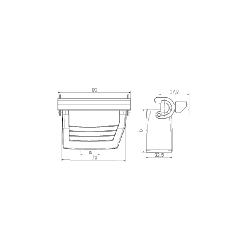 Kontakter, HDC 16A KLU 1M25G - Bilde 2