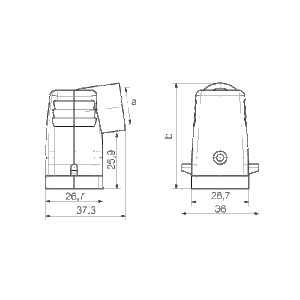 Kontakter, HDC 04A TWLU 1M20G - Bilde 2