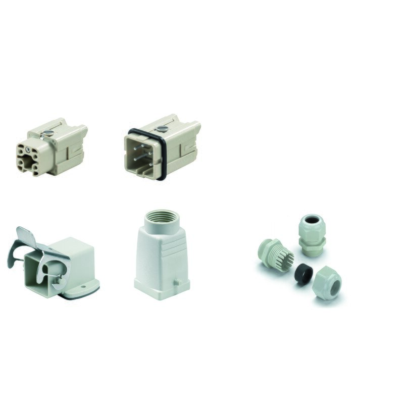 Kontakter, HDC-KIT-HA 04.406 M - Bilde 1